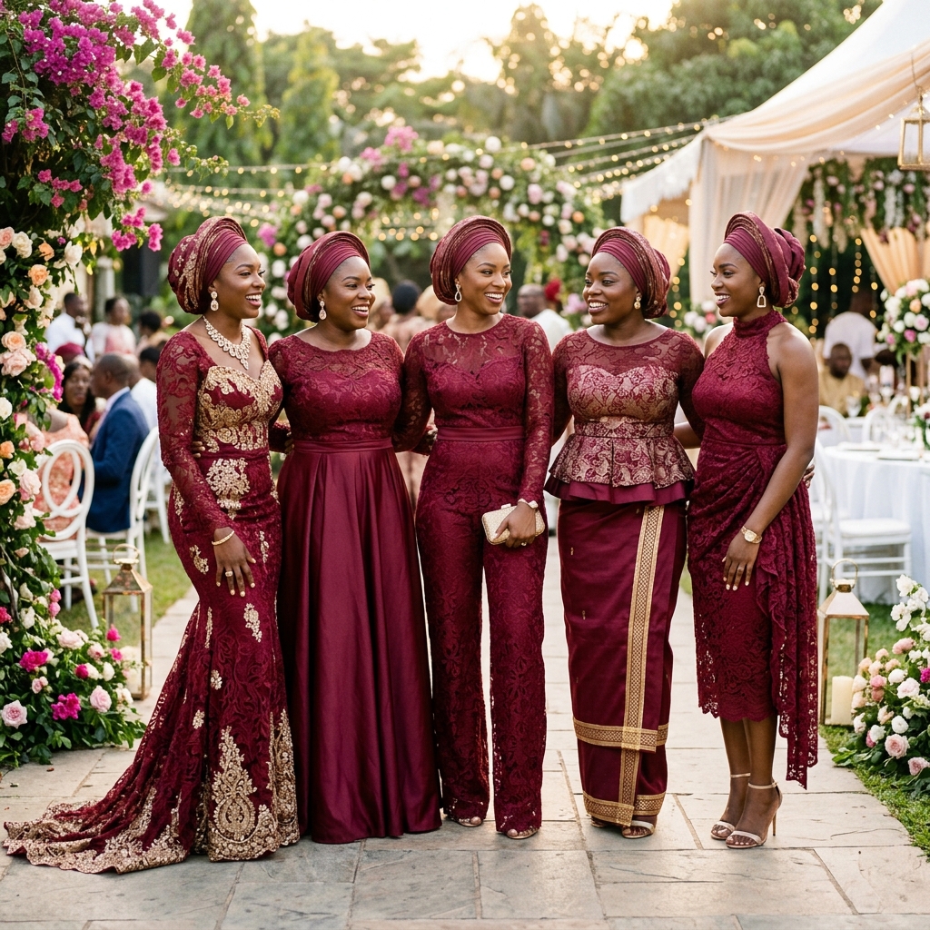 Aṣọ Ẹbí wedding styles
